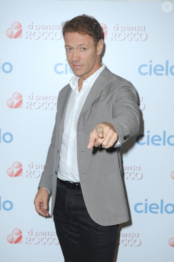 Rocco Siffredi présente son nouveau show "Ci pensa Rocco" à Milan le 29 octobre 2013