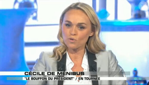 Cécile de Ménibus dans Salut les Terriens, le samedi 8 novembre 2014.