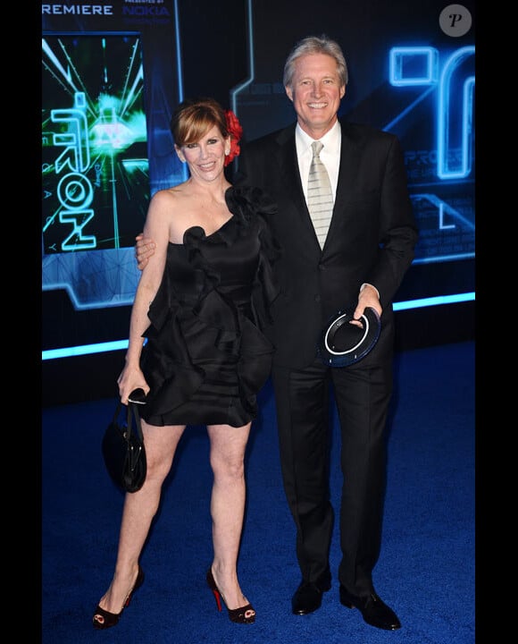 Melissa Gilbert et son mari Bruce Boxleitner en décembre 2010 lors de la première de Tron: Legacy à Los Angeles