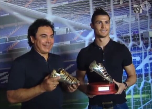 Hugo Sanchez et Cristiano Ronaldo 