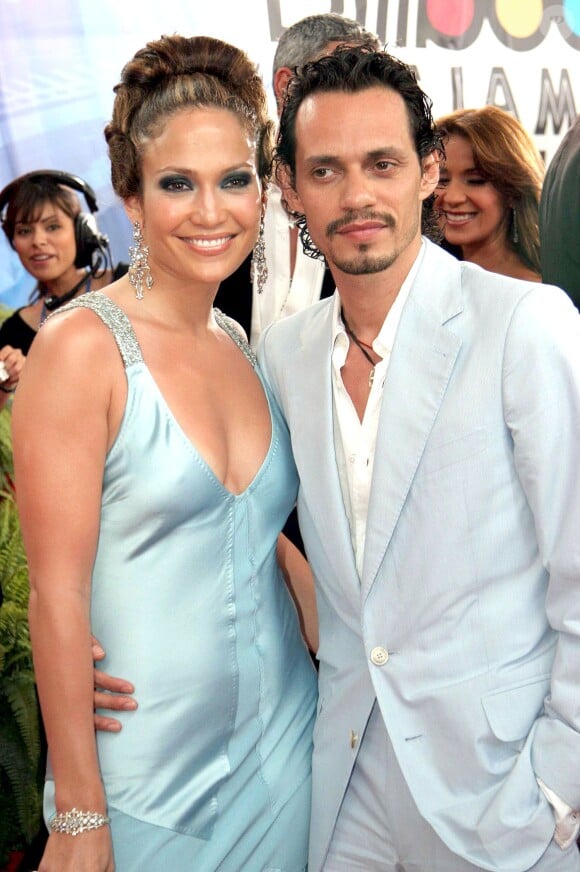 Jennifer Lopez et Marc Anthony en 2005