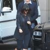 Kim Kardashian assiste à la baby shower de sa soeur Kourtney à l'hôtel Montage Beverly Hills. Beverly Hills, le 12 novembre 2014.