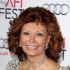 Sophia Loren - Soirée hommage à Sophia Loren lors du AFI FEST à Hollywood, le 12 novembre 2014.