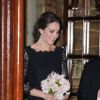 Kate Middleton, enceinte et sublime dans une robe Diane von Furstenberg, et le prince William assistaient le 13 novembre 2014, pour la première fois, à la Royal Variety Performance au Théâtre Palladium, à Londres.