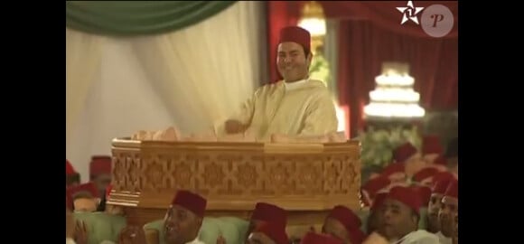 Image du mariage du prince Moulay Rachid du Maroc et de Lalla Oum Keltoum (née Boufares) le 13 novembre 2014 au palais royal de Rabat.