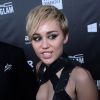 Miley Cyrus à la soirée de l'amFAR Inspirational gala à Los Angeles, le 29 octobre 2014. 