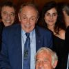 Exclusif - Michel Rocard et Jean-Paul Belmondo - Dîner en l'honneur de Jean-Paul Belmondo durant la Guinguette de Régine au Chalet La Bodega à Paris, le 14 novembre 2014.