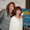 Marie-Castille Mention-Schaar et Ariane Ascaride lors de l'avant-première du film Les Héritiers à Paris le 17 novembre 2014