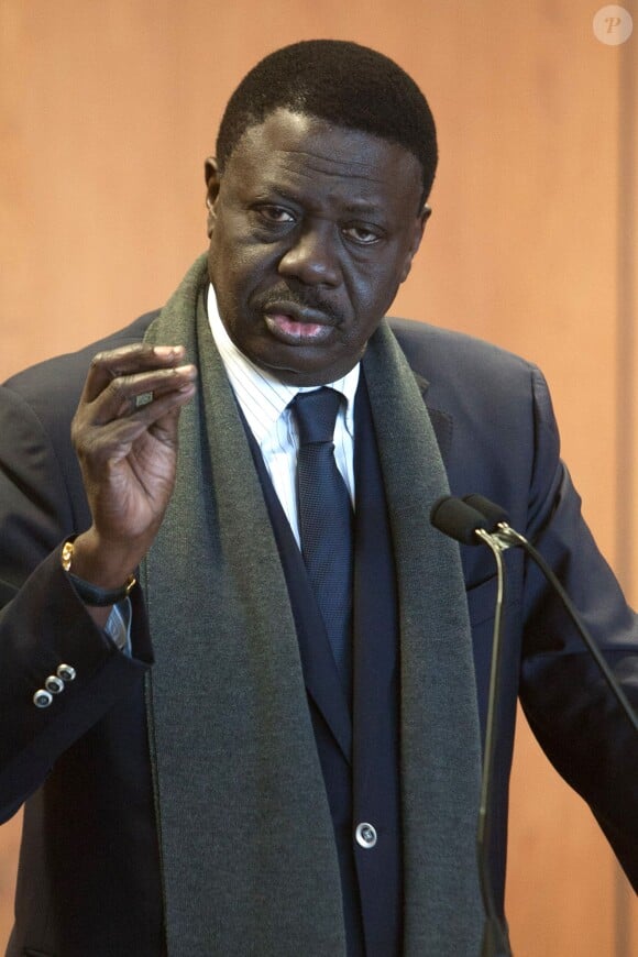Pape Diouf, ancien journaliste et président du club de football de l'OM, est candidat à l'élection municipale de Marseille, le 4 février 2014 