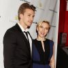 Hunter Johansson et Scarlett Johansson à New York le 18 novembre 2014.
 