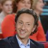 Stéphane Bern - Enregistrement de l'émission "Vivement Dimanche" spéciale Les enfants du Top 50, le 8 octobre 2014.