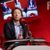 Stéphane Bern - Conférence de rentrée de RTL à Paris. Le 4 septembre 2014