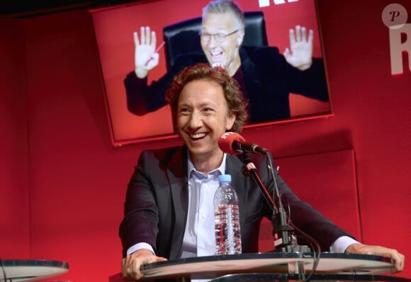 Stéphane Bern - Conférence de rentrée de RTL à Paris. Le 4 septembre 2014