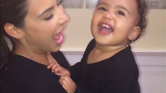 Kim Kardashian : Adorables selfies avec North, elle se remet d'un coup de blues