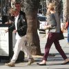 Exclusif - Charlize Theron et son compagnon Sean Penn à Santa Monica, le 19 novembre 2014.