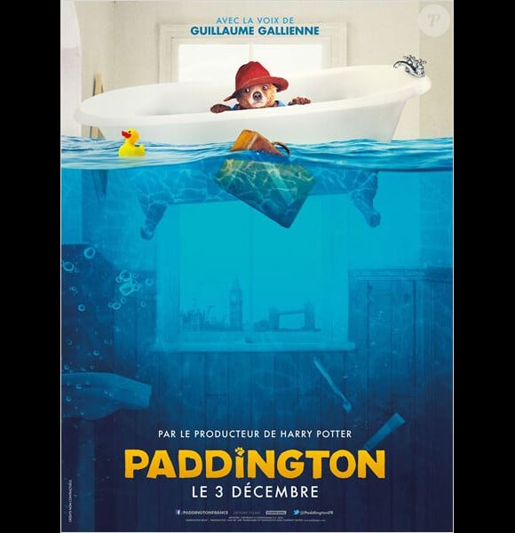 Affiche du film Paddington, en salles le 3 décembre 2014