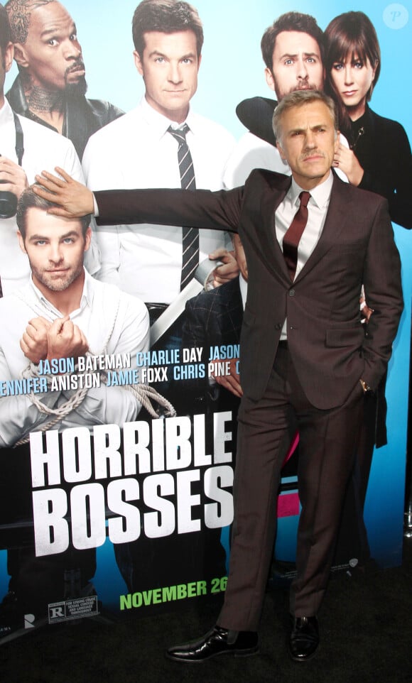 Christoph Waltz - Avant-première du film "Comment tuer son boss ? 2" à Hollywood le 20 novembre 2014.
