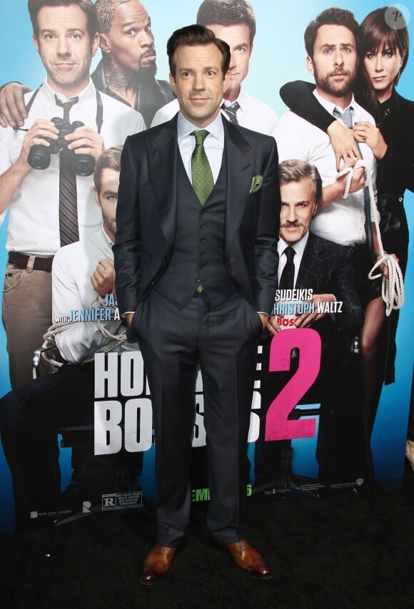 Jason Sudeikis - Avant-première du film "Comment tuer son boss ? 2" à Hollywood le 20 novembre 2014.