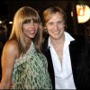 Cathy et David Guetta au palais des festivals de Cannes le 26 janvier 2008 pour les NRJ Music Awards
