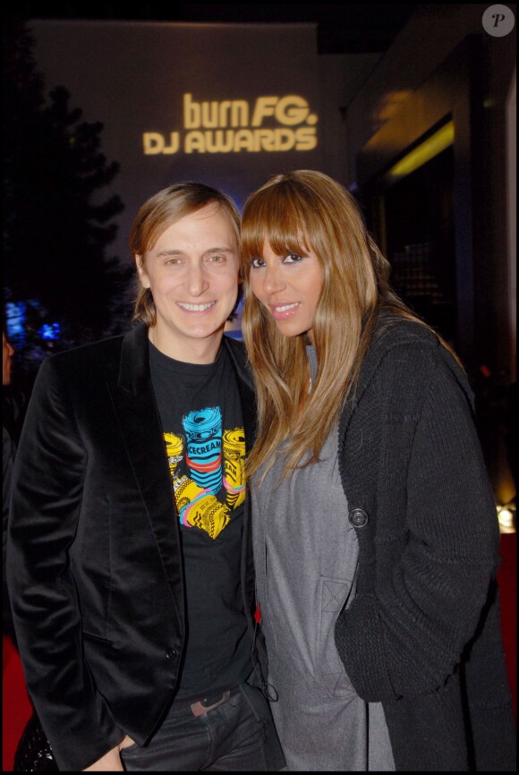 David et Cathy Guetta à Bobino en octobre 2010 pour les FG DJ Awards