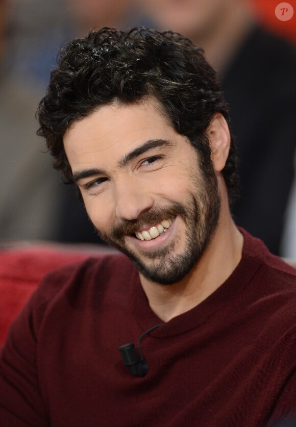 Exclusif - Tahar Rahim - Enregistrement de l'émission "Vivement Dimanche" à Paris le 26 novembre 2014.