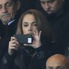 Joy Esther a vibré au Parc des Princes lors de PSG-Nice (1-0) le 29 novembre 2014. 