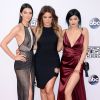 Kendall Jenner, Khloe Kardashian and Kylie Jenner attend the 42nd Annual American Music Awards at the Nokia Theatre L.A. Live in Los Angeles, CA, USA, on November 23, 2014. Photo by Lionel Hahn/ABACAPRESS.COM24/11/2014 - Los Angeles