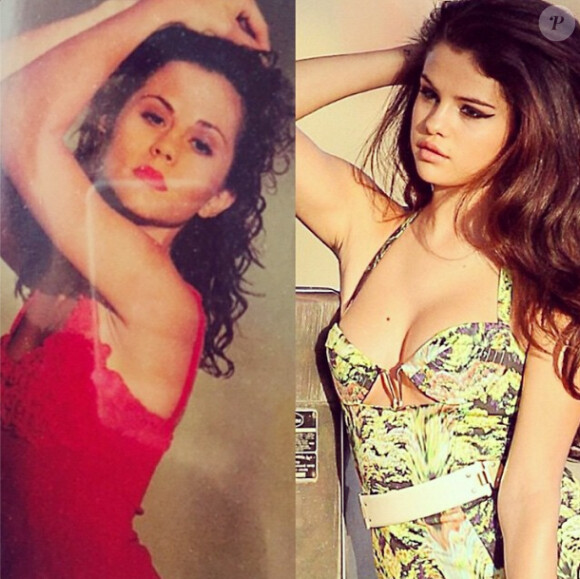 Selena Gomez et sa mère, un post de la chanteuse du 29 novembre 2014.