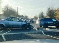 David Beckham accidenté : Les photos impressionnantes de sa voiture détruite