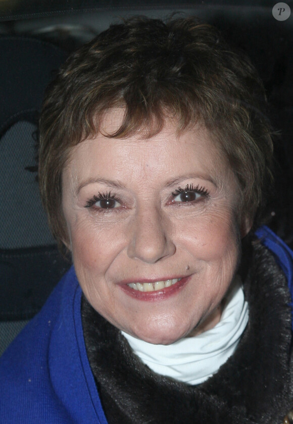 Dorothée après l'enregistrement de l'émission "Vivement dimanche" à Paris en 2007.