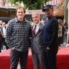 Quentin Tarantino, Christoph Waltz, Samuel L. Jackson - Christoph Waltz reçoit son étoile sur le Walk of Fame à Hollywood, le 1er décembre 2014.