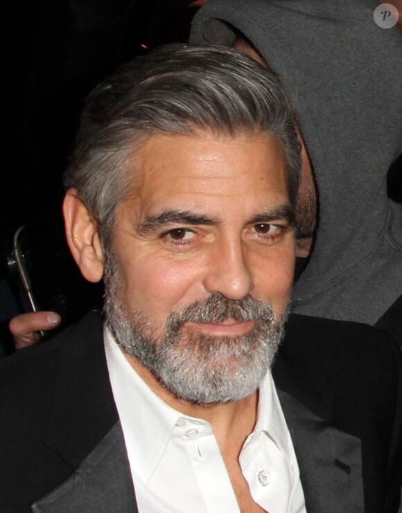 George Clooney à West Hollywood, le 24 février 2013.