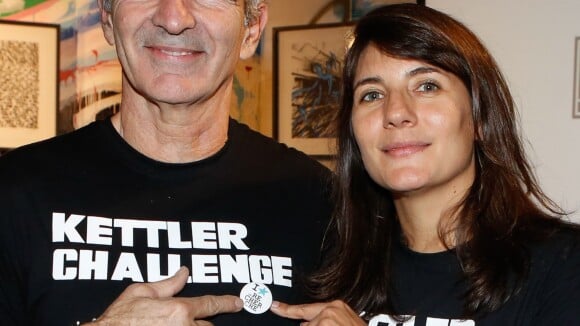 Estelle Denis et Raymond Domenech : Unis dans l'effort avec Stéphane Plaza