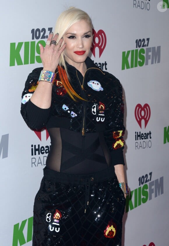 Gwen Stefani assiste au concert de Noël de la radio KIIS FM (KIIS FM's Jingle Ball) au Staples Center. Los Angeles, le 5 décembre 2014.