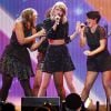 Taylor Swift preste lors du KIIS FM's Jingle Ball 2014 au Staples Center. Los Angeles, le 5 décembre 2014.