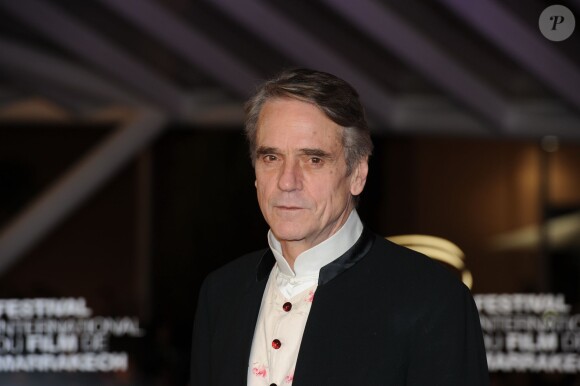 Jeremy Irons - 14e festival international du film de Marrakech au Maroc le 6 décembre 2014.