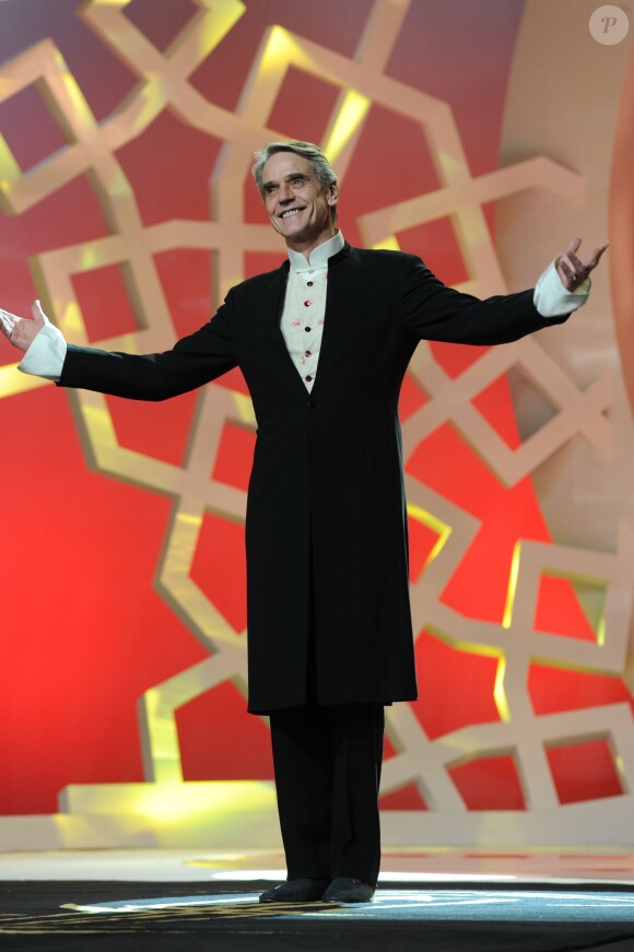 Jeremy Irons - 14e festival international du film de Marrakech au Maroc le 6 décembre 2014.