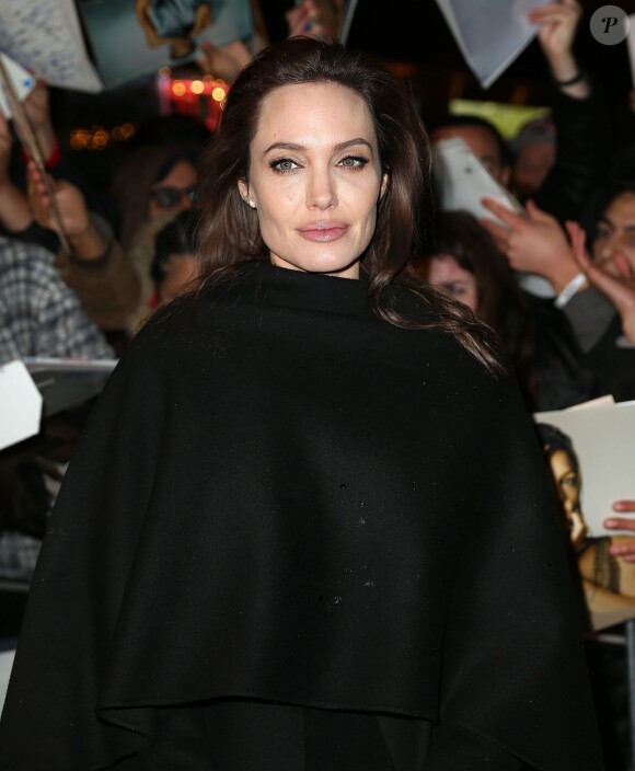 Angelina Jolie le 5 décembre 2014 à New York