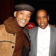 Will Smith et Jay-Z à la première du film "Annie" à New York, le 7 décembre 2014.