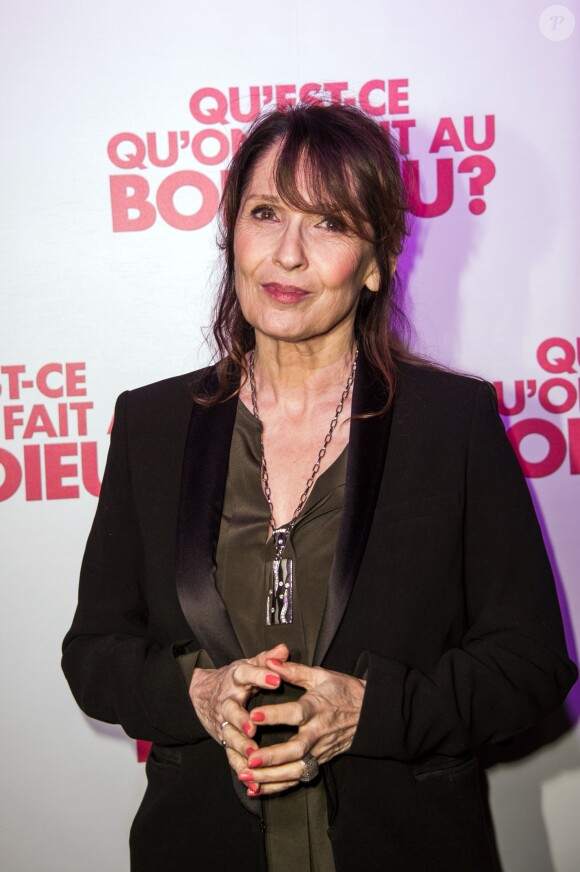 Chantal Lauby lors de la soirée "Qu'est-ce qu'on a fait au bon Dieu" au Showcase, Paris, le 8 décembre 2014.