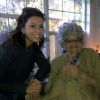 Eva Longoria et sa grand-mère en 2011