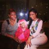 Nicki Minaj avec la petite Miyah - photo publiée en avril 2014