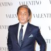 Valentino Garavani assiste au défilé haute couture Valentino au Whitney Museum of American Art. New York, le 10 décembre 2014.