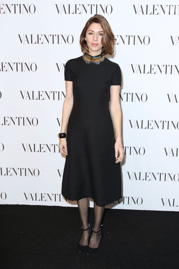 Sofia Coppola assiste au défilé haute couture Valentino au Whitney Museum of American Art. New York, le 10 décembre 2014.