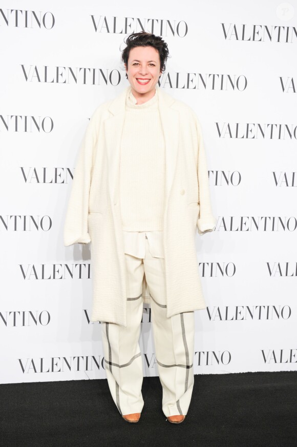 Garance Doré assiste à la présentation de la collection New York Haute Couture de Valentino au Whitney Museum. New York, le 10 décembre 2014.