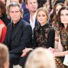 Carlos Souza, Olivia Palermo et Jennifer Creel assistent à la présentation de la collection New York Haute Couture de Valentino au Whitney Museum. New York, le 10 décembre 2014.