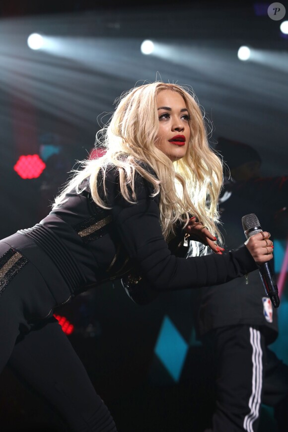 Rita Ora  lors du Jingle Ball à Philadelphie le 10 décembre 2014.