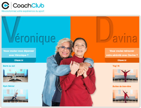 Véronique et Davina s'associent à Coach Club.