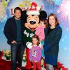 Alyson Hannigan et son mari Alexis Denisof - Spectacle Disney On Ice Let's Celebrate ! à Los Angeles, le 11 décembre 2014