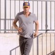  Josh Duhamel, sa femme Fergie et leur fils Axl vont prendre leur petit d&eacute;jeuner &agrave; Brentwood. Le 13 d&eacute;cembre 2014 